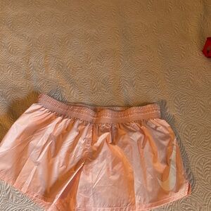 Nike Women's Light Pink Athletic Shorts